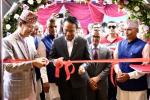 गरिमा विकास बैंकको केन्द्रीय कार्यालय बालुवाटारस्थित आफ्नै भवनमा, गभर्नर पौडेलद्वारा उद्घाटन